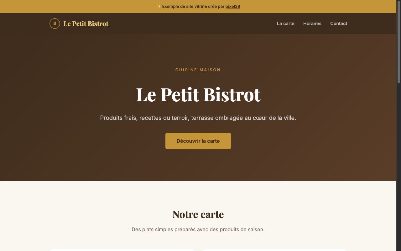 Aperçu Le Petit Bistrot